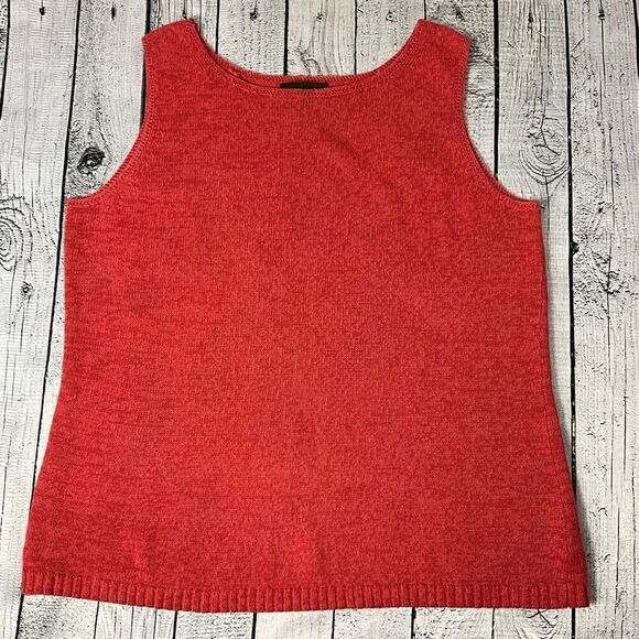 Eddie Bauer Sweaters - EDDIE BAUER Linen Cotton Tank Top Sweater